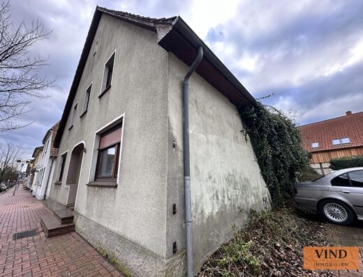 0,4 GRZ 0,7 GFZ!
Baugrundstück mit Altbestand in zentraler Lage! Harpstedt!