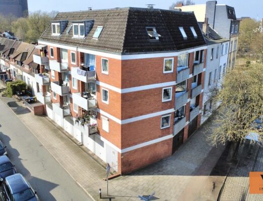 Vermietet! Gut geschnittenes Appartement mit
Balkon in Gröpelingen!